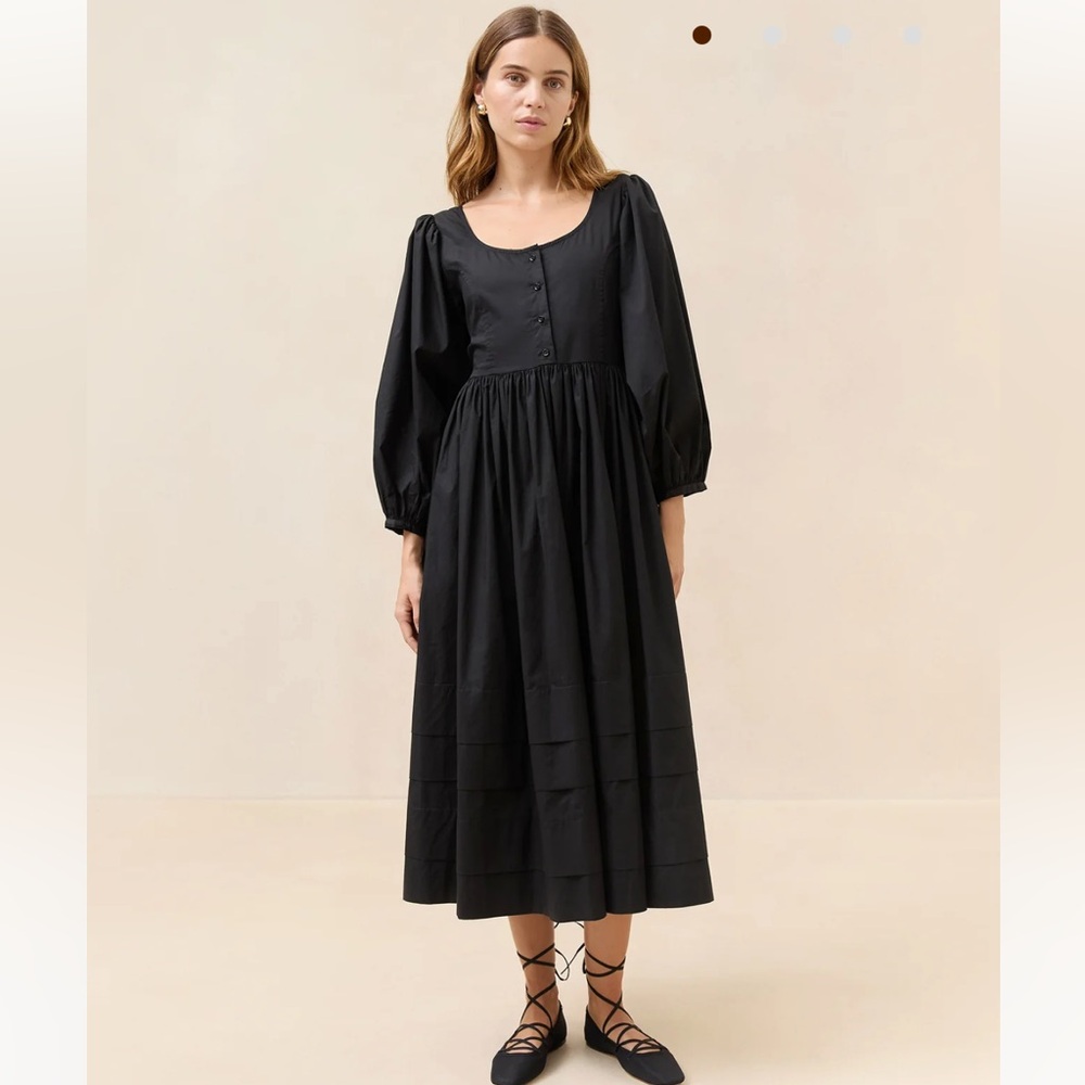 Loeffler Randall Black Diane Easy Dress (missing tie!)